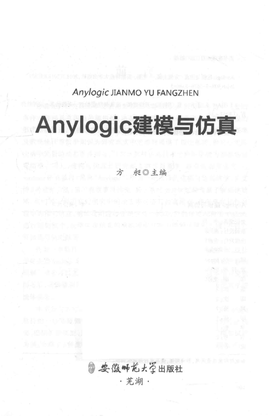 anylogic建模与仿真_方昶主编.pdf_第2页