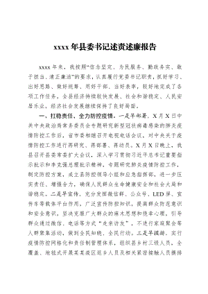 20201214-2020年县委书记述责述廉报告.doc