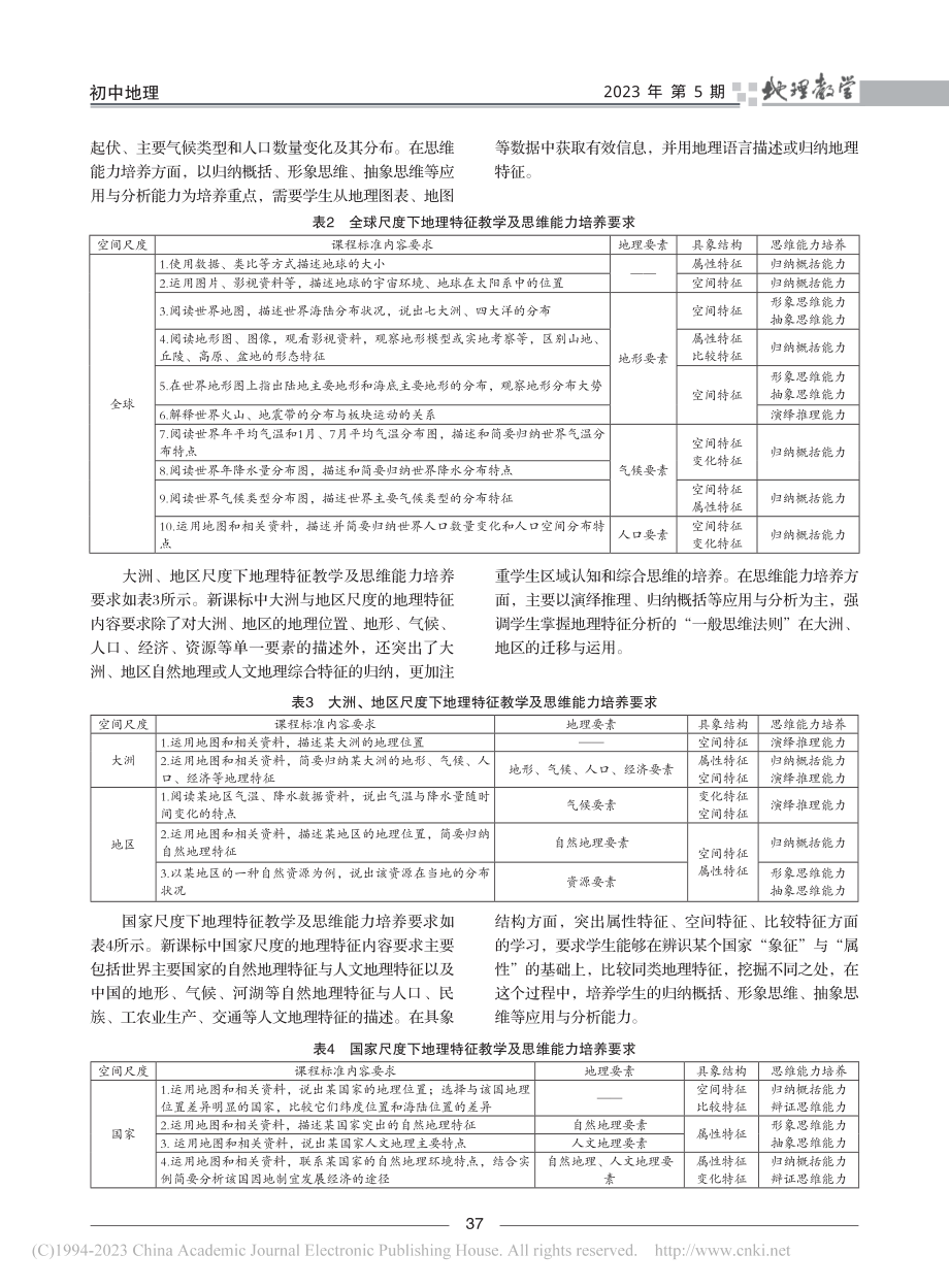 面向思维进阶的初中新课程地理特征教学_杨淑媛.pdf_第3页