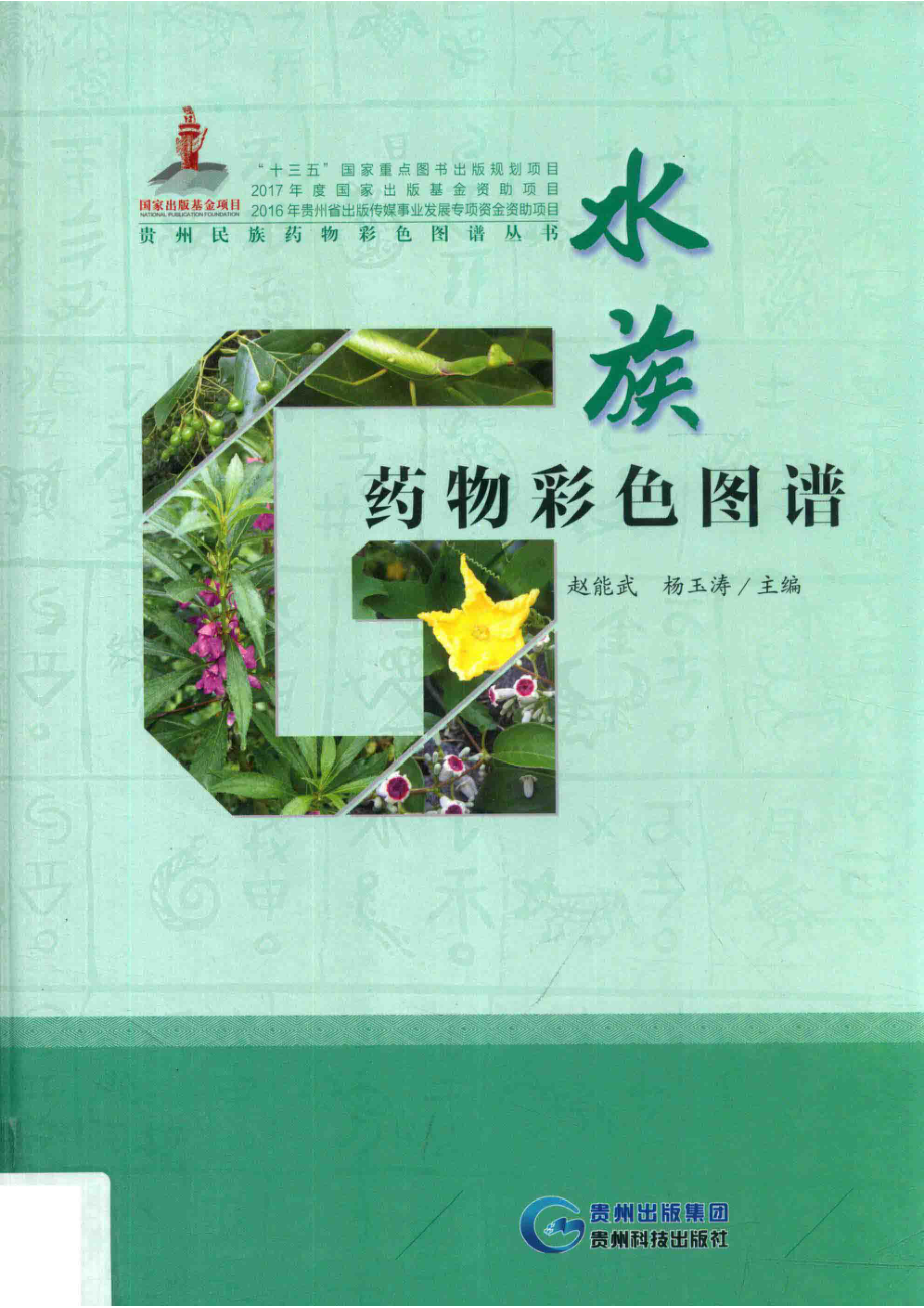 水族药物彩色图谱_赵能武杨玉涛主编.pdf_第1页