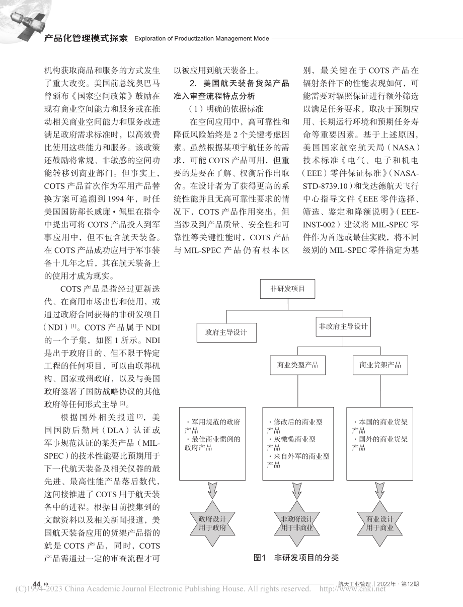 面向航天装备的货架产品准入审查流程探索研究_姜盛鑫.pdf_第2页