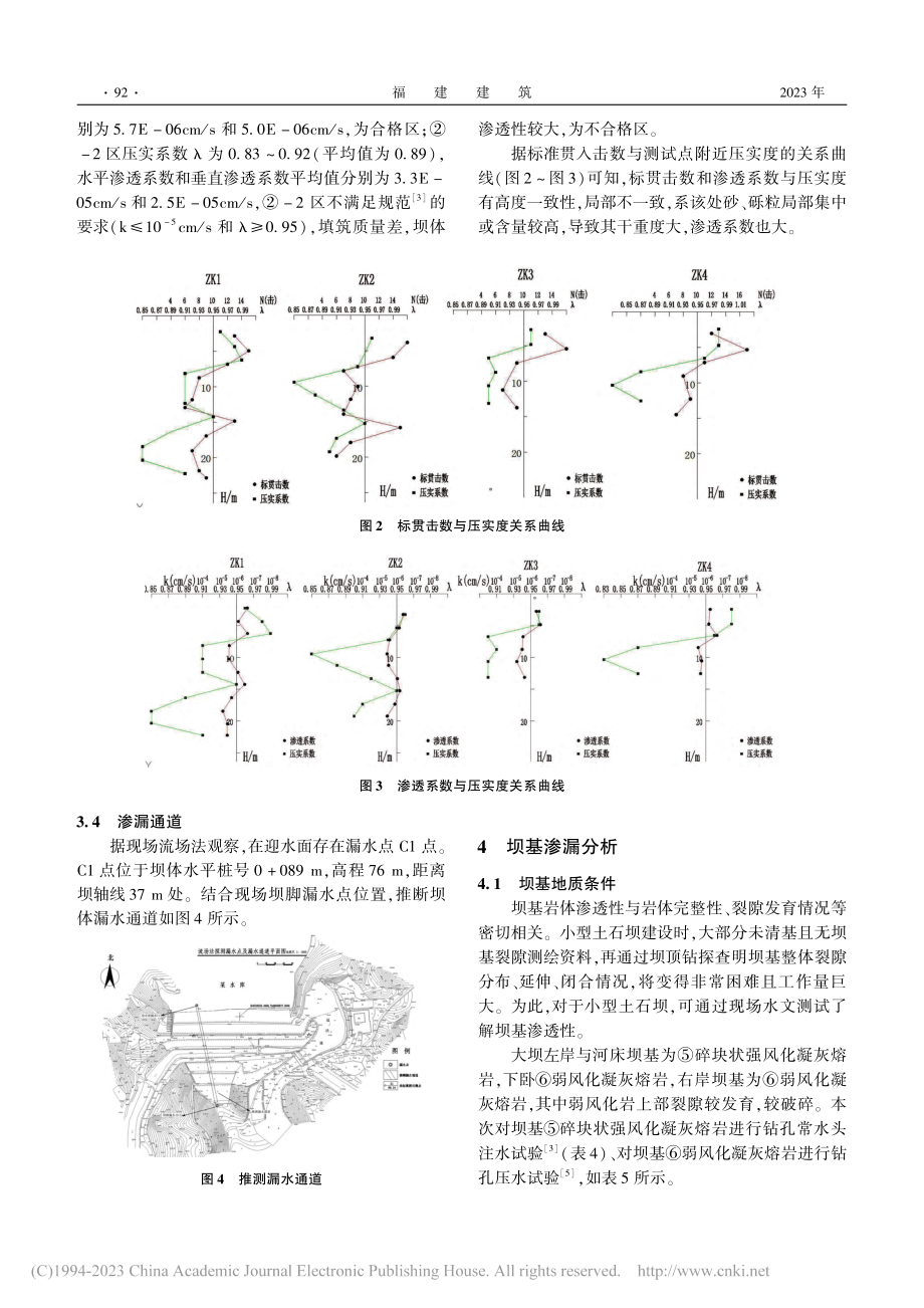 某水库大坝渗漏原因分析与对策_许新滨.pdf_第3页