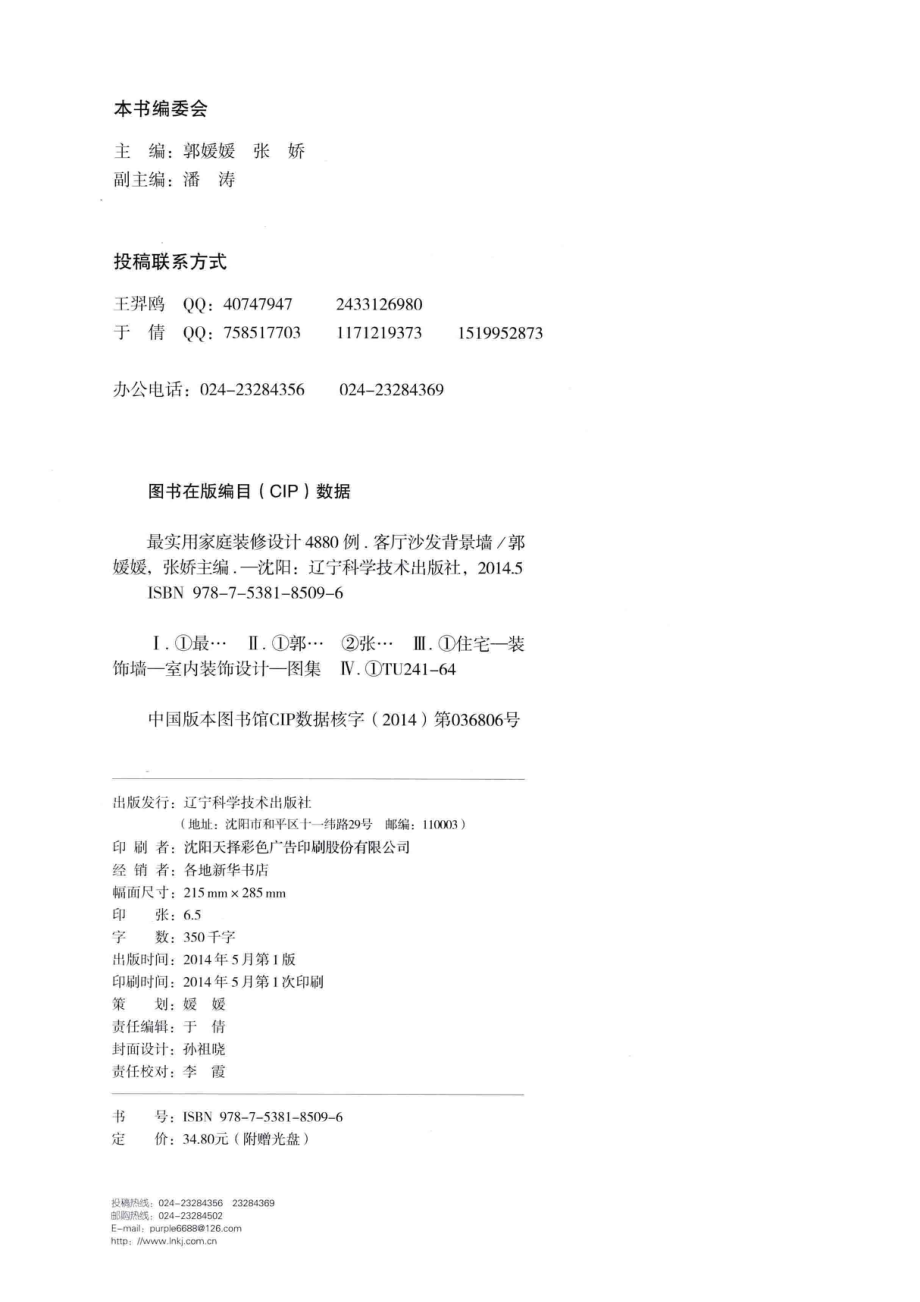 最实用家庭装修设计4880例客厅沙发背景墙_郭媛媛张娇主编.pdf_第3页