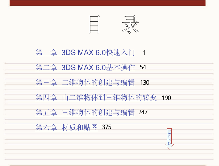 新编中文3DS MAX6.0 7.0实用教程_佚名.pdf_第2页