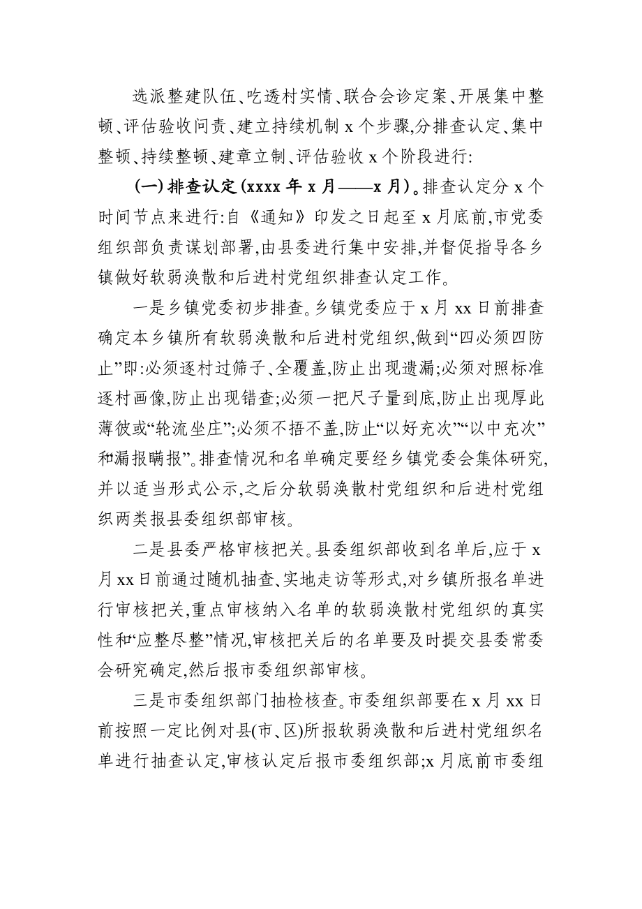 软弱涣散党组织整顿意见）.docx_第3页