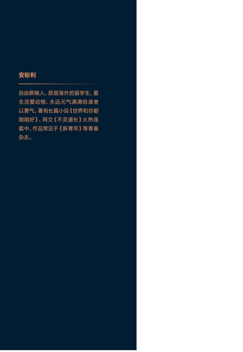 你因见识少青春才迷茫_安盼利著.pdf_第2页