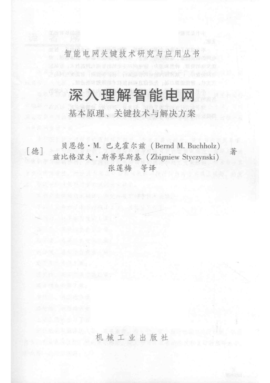 深入理解智能电网基本原理、关键技术与解决方案_（德国）贝恩德·M.巴克霍尔兹.pdf_第2页