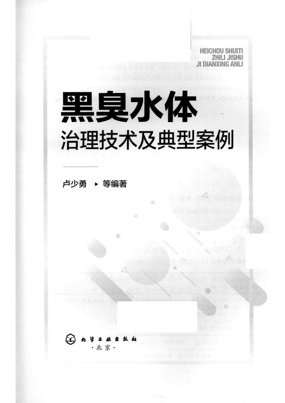 黑臭水体治理技术及典型案例_卢少勇等编著.pdf_第2页