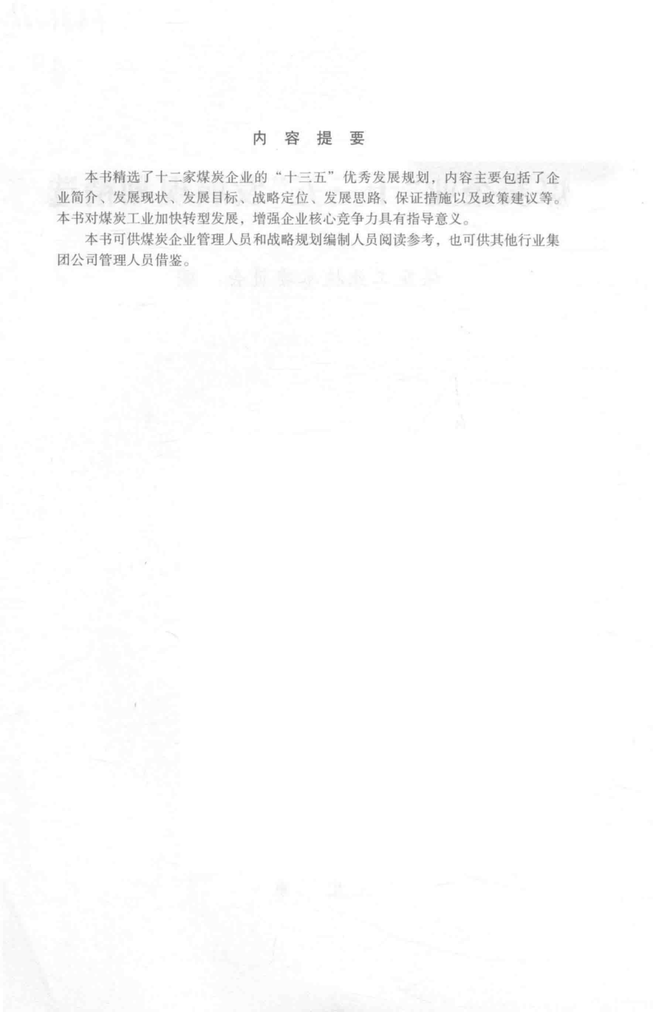 煤炭企业“十三五”发展规划精选_煤炭工业技术委员会编.pdf_第2页