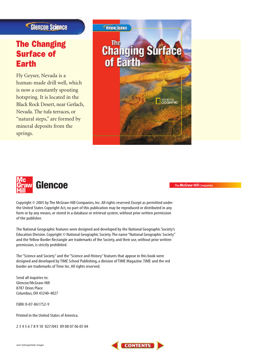 美国加州教材 Glencoe Science - Module G - The Changing Surface Of Earth - Mcgraw-hill 2005.pdf_第2页