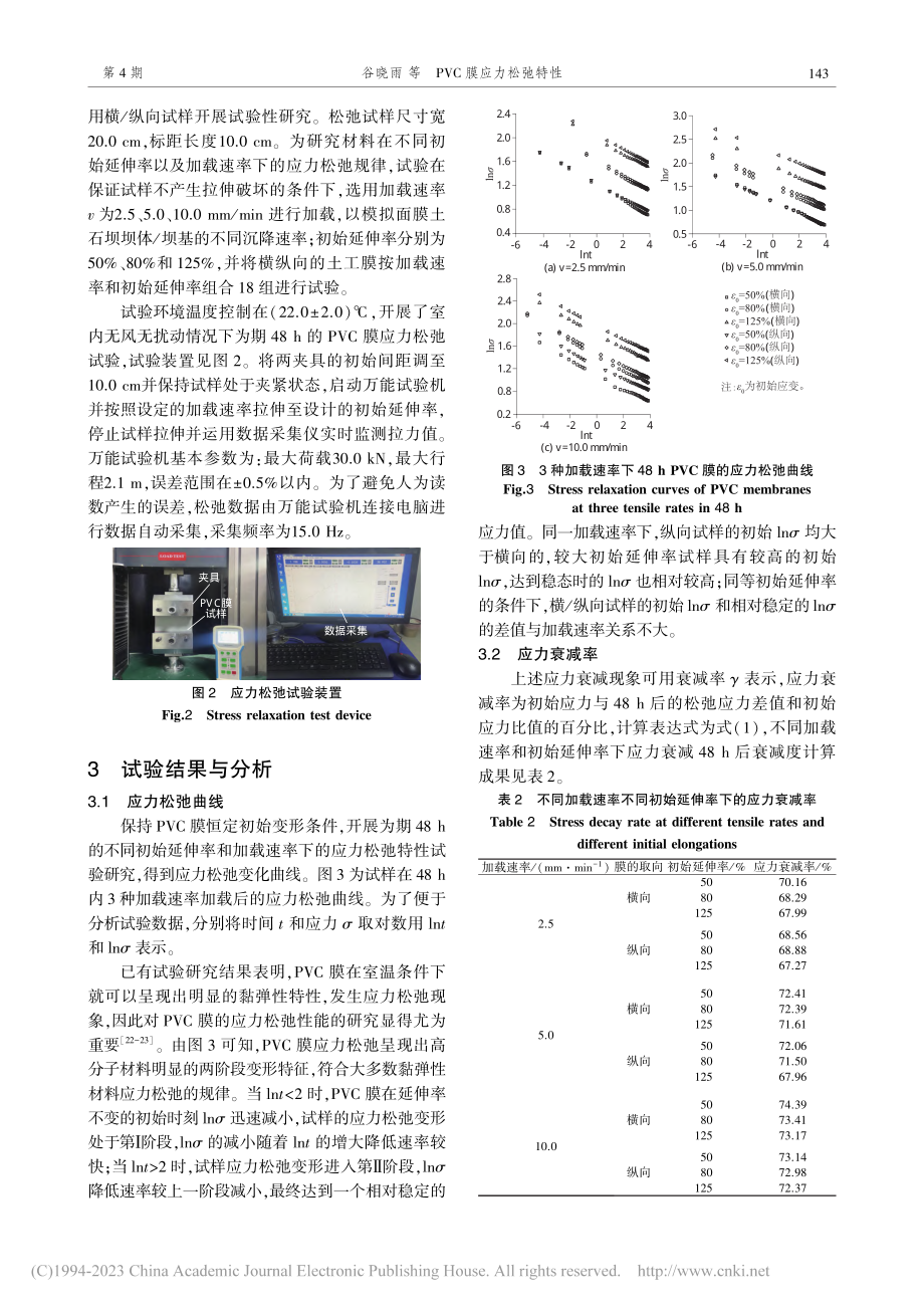 PVC膜应力松弛特性_谷晓雨.pdf_第3页