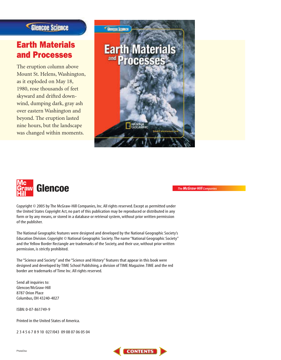 美国加州教材 Glencoe Science - Module F - Earth's Materials And Processes - Mcgraw-hill 2005.pdf_第2页