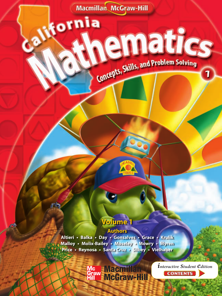 美国加州教材 California Mathematics G1 2008.pdf_第1页