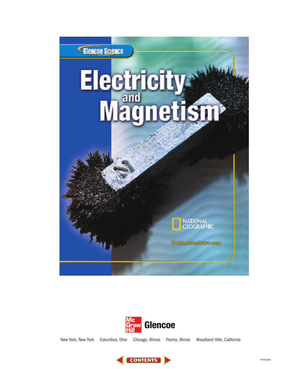 美国加州教材 Glencoe Science - Module N - Electricy And Magnetism - Mcgraw-hill 2005.pdf_第1页