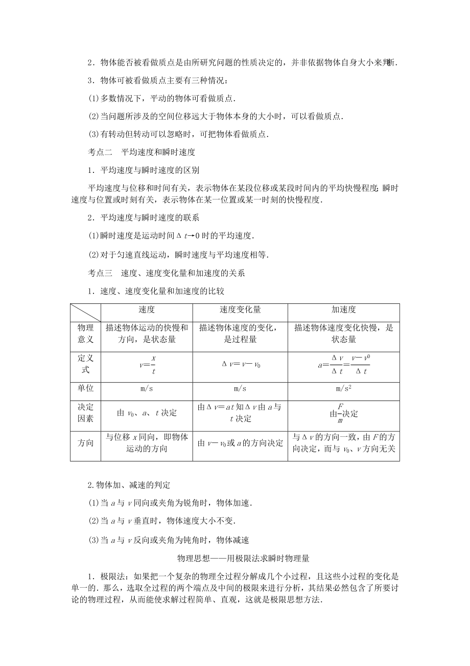 高中物理知识点清单(非常详细).docx_第2页