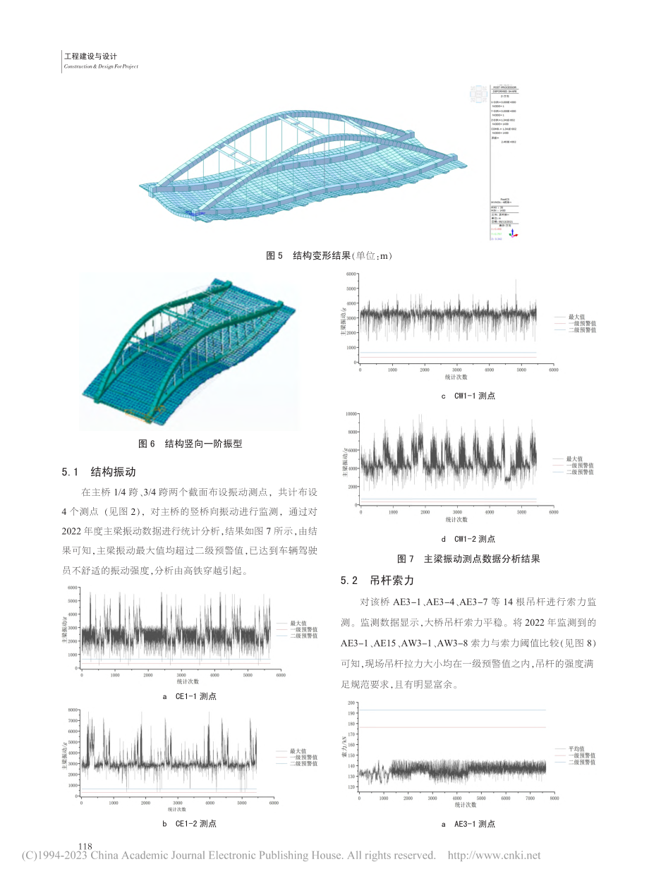 65m系杆拱桥健康监测数据分析_李贵祥.pdf_第3页