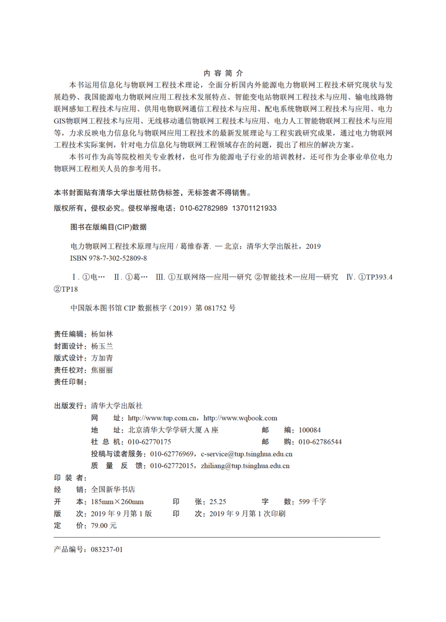 电力物联网工程技术原理与应用_葛维春.pdf_第3页