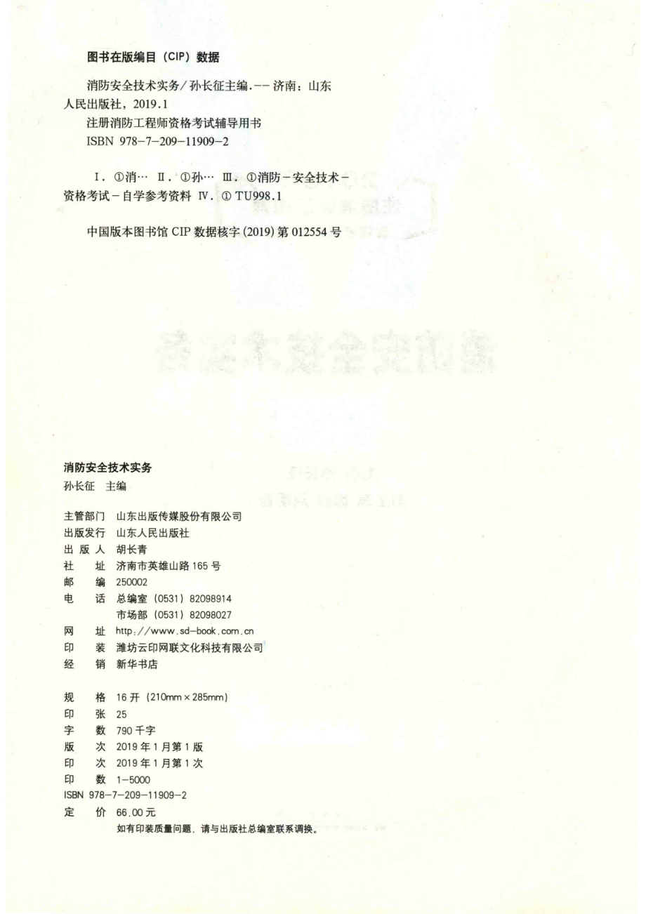 消防安全技术实务_孙长征主编；徐毅周明哲副主编.pdf_第3页