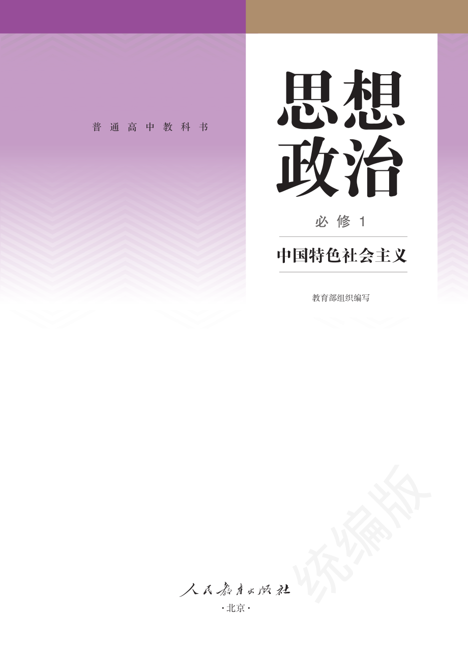 高中思想政治必修1 中国特色社会主义.pdf_第2页