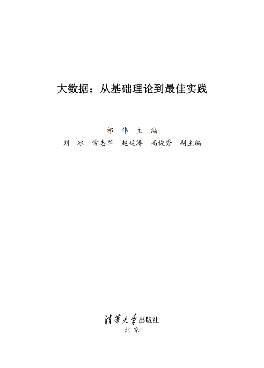 大数据：从基础理论到最佳实践.pdf_第2页