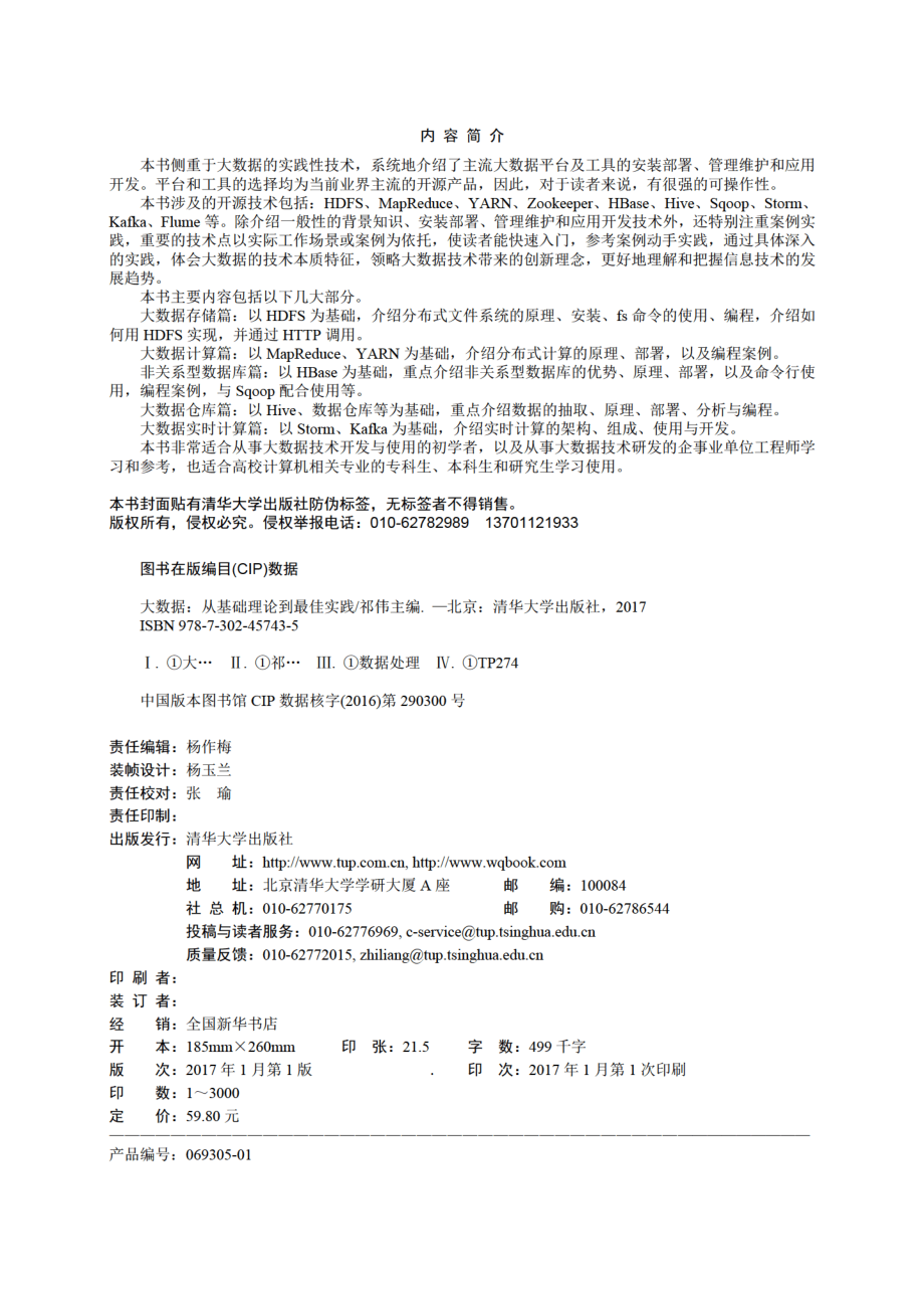 大数据：从基础理论到最佳实践.pdf_第3页