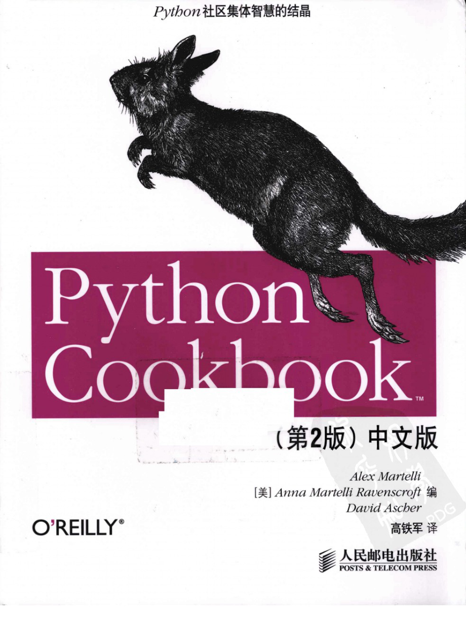 Python Cookbook(第2版)中文版.pdf_第1页