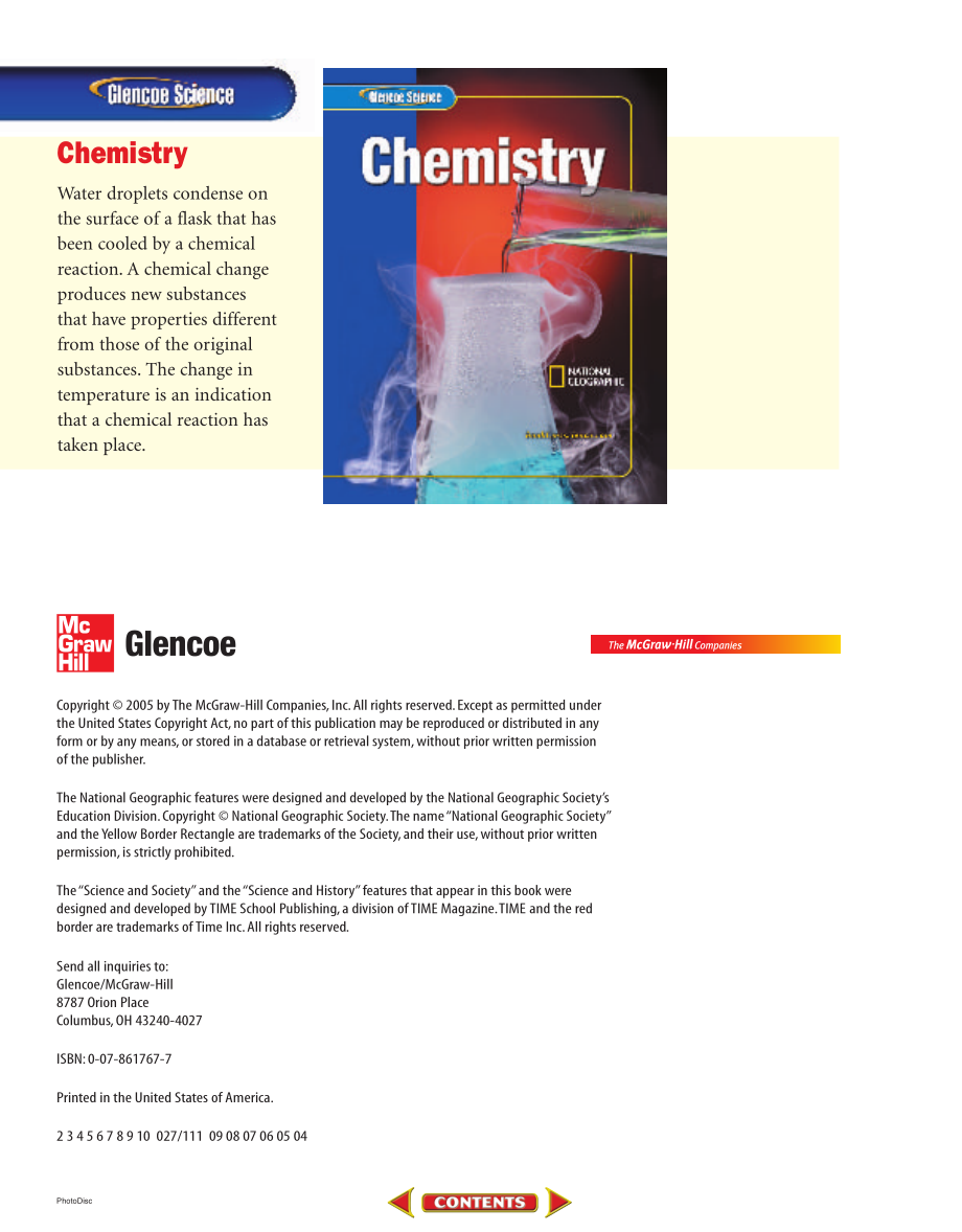 美国加州教材 Glencoe Science - Module L - Chemistry - Glencoe - Mcgraw-hill 2005.pdf_第2页