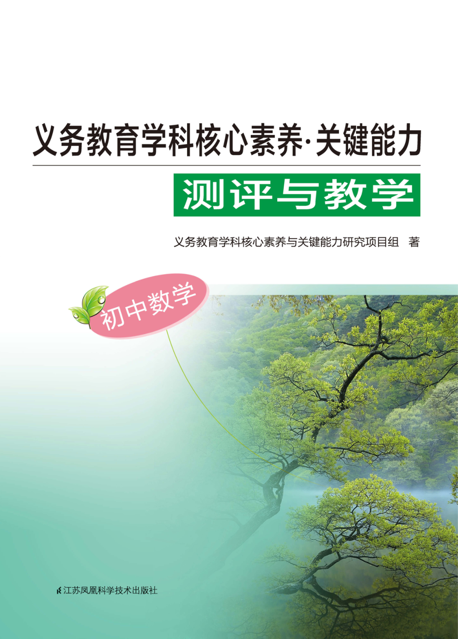 义务教育学科核心素养关键能力测评与教学初中数学_义务教育学科核心素养与关键能力研究项目组.pdf_第1页