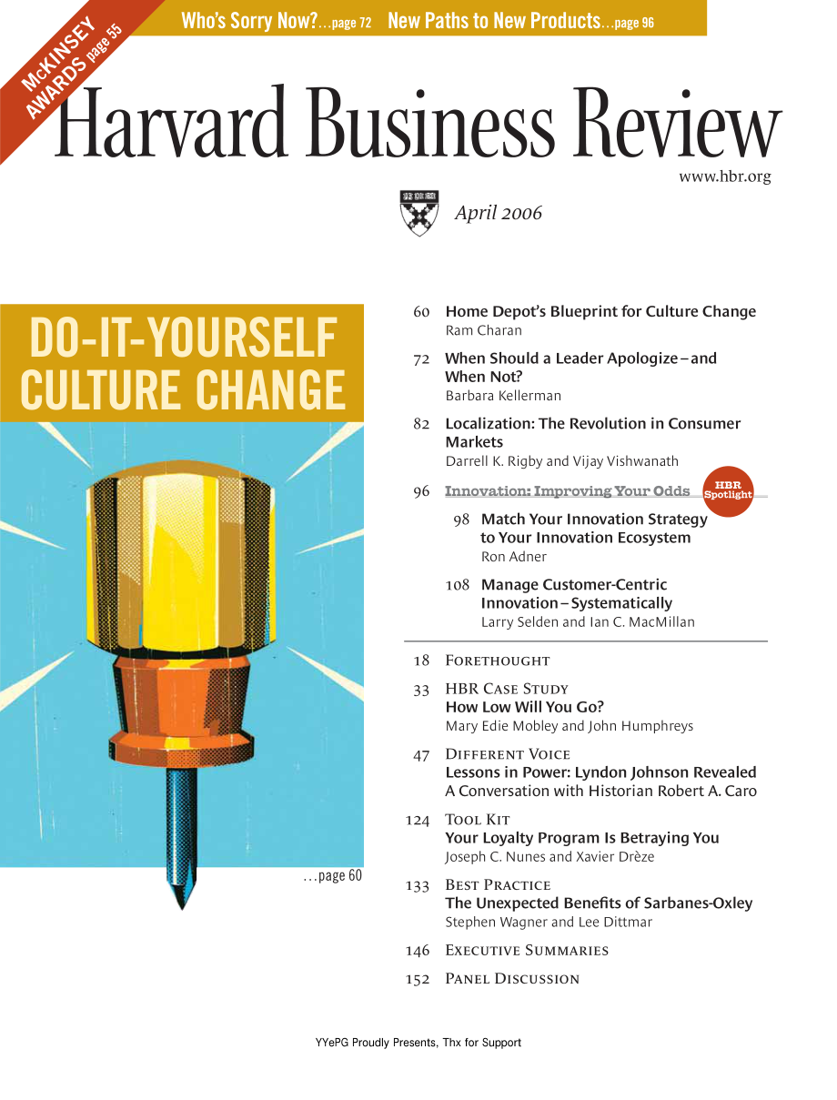 Harvard Business Review - 2006.04.pdf_第1页