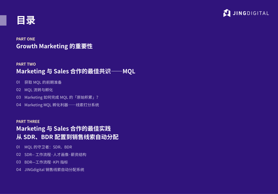 JINGdigital：2021 B2B市场部线索孵化加速指南.pdf_第3页