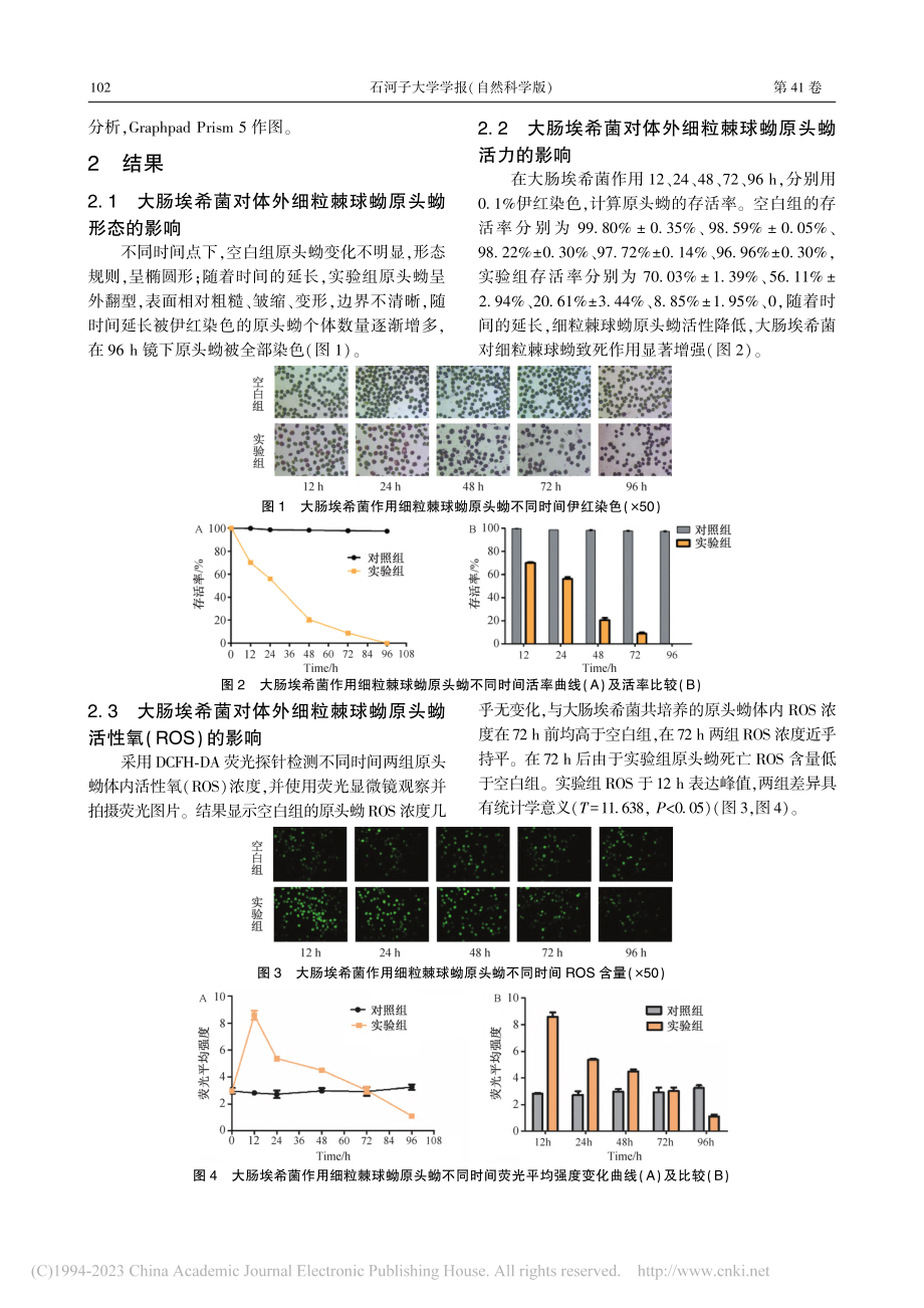 大肠埃希菌对细粒棘球蚴活性影响的体外研究_苗章.pdf_第3页