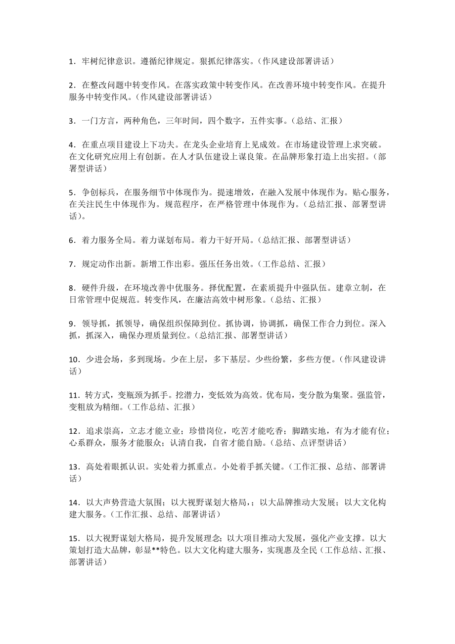 【提纲类】100组非常有气势的经典标题.docx_第1页