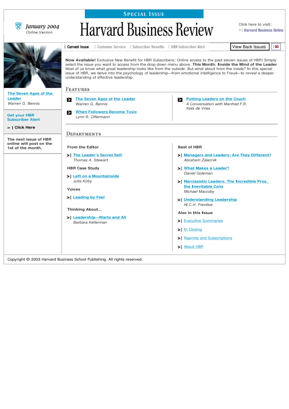 Harvard Business Review - 2004.01.pdf_第1页