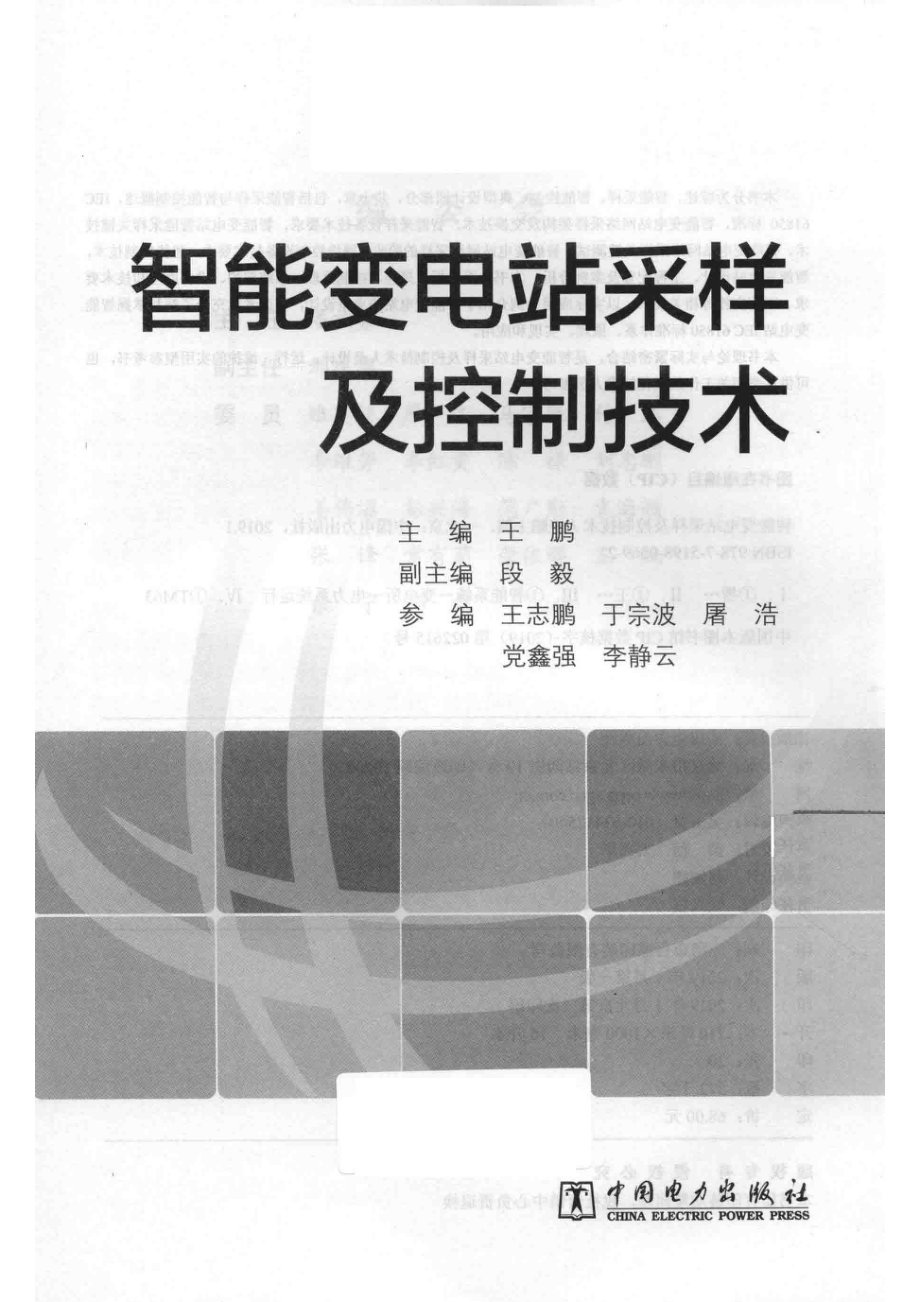 智能变电站采样及控制技术_王鹏主编；段毅副主编；王志鹏于宗波屠浩党鑫强李静云参编.pdf_第2页