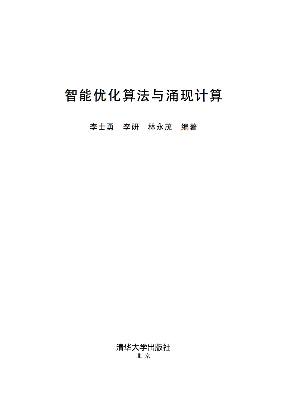 智能优化算法与涌现计算.pdf_第2页