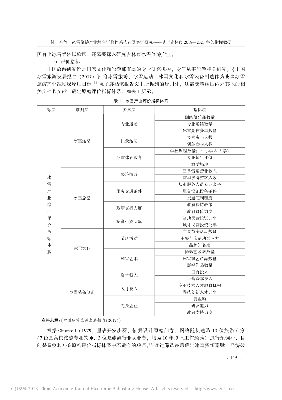 冰雪旅游产业综合评价体系构...18—2021年的指标数据_付卉.pdf_第2页