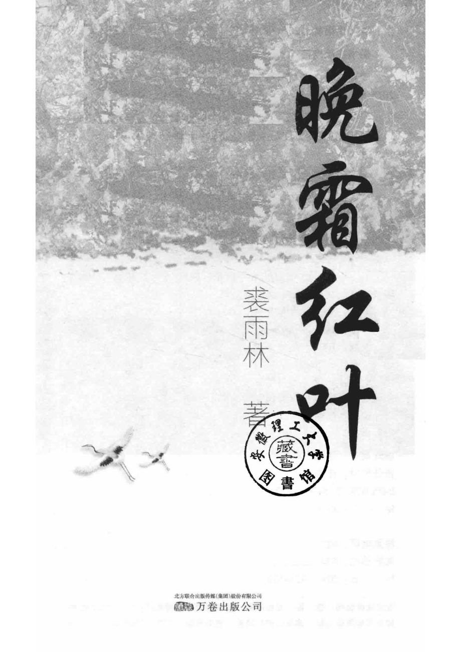 晚霜红叶_裘雨林著.pdf_第2页