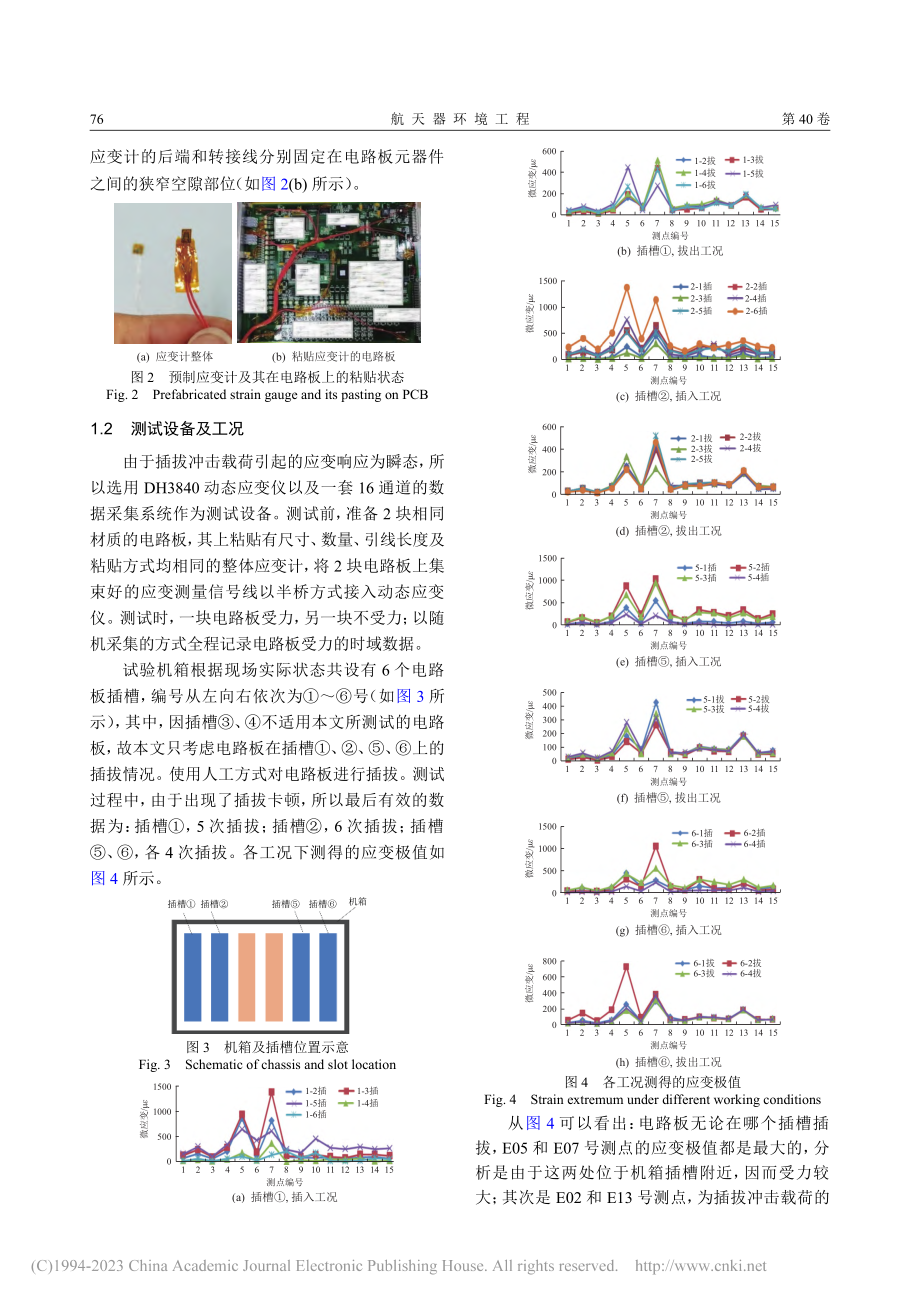 插拔冲击载荷下的印刷电路板全场应变预示方法_张君.pdf_第3页