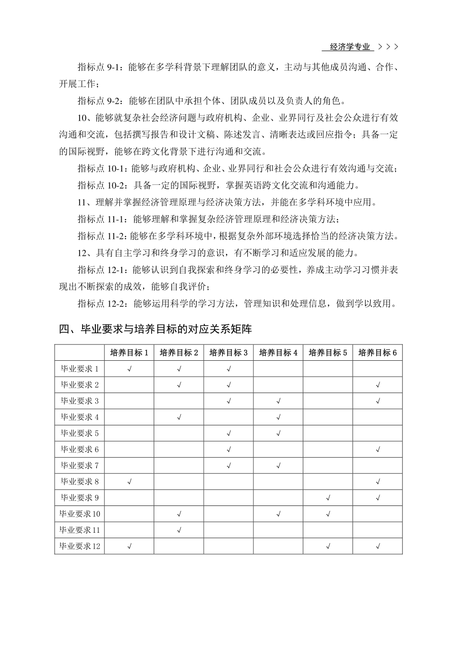 经济学专业本科培养方案.pdf_第3页