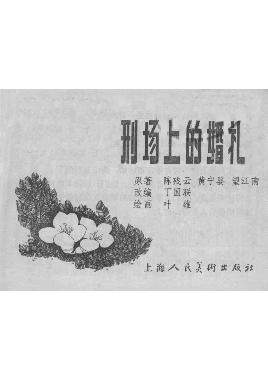 刑场上的婚礼_陈残云黄宁婴望江南原著；丁国联改编；叶雄绘画.pdf_第2页