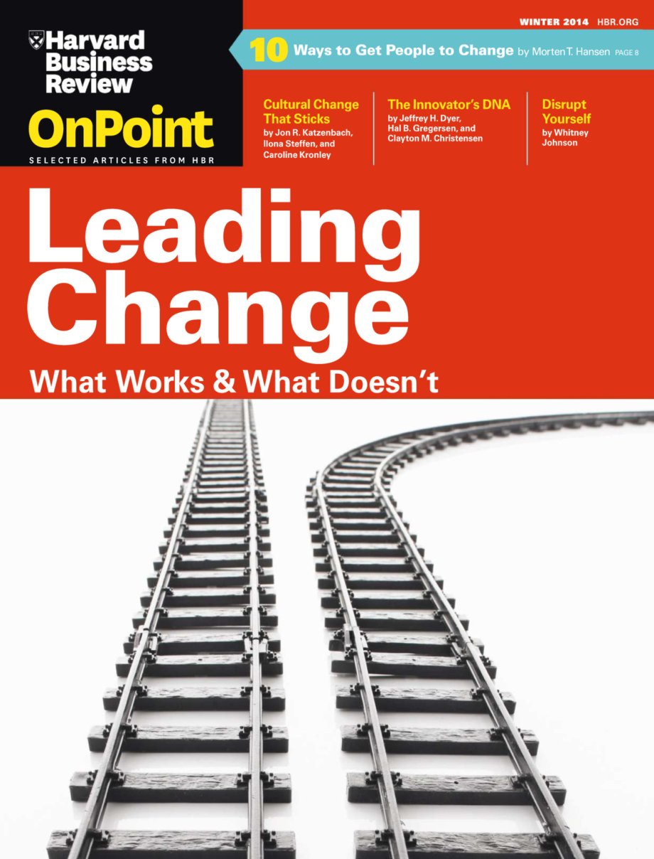 Harvard Business Review OnPoint - Winter 2014.pdf_第1页