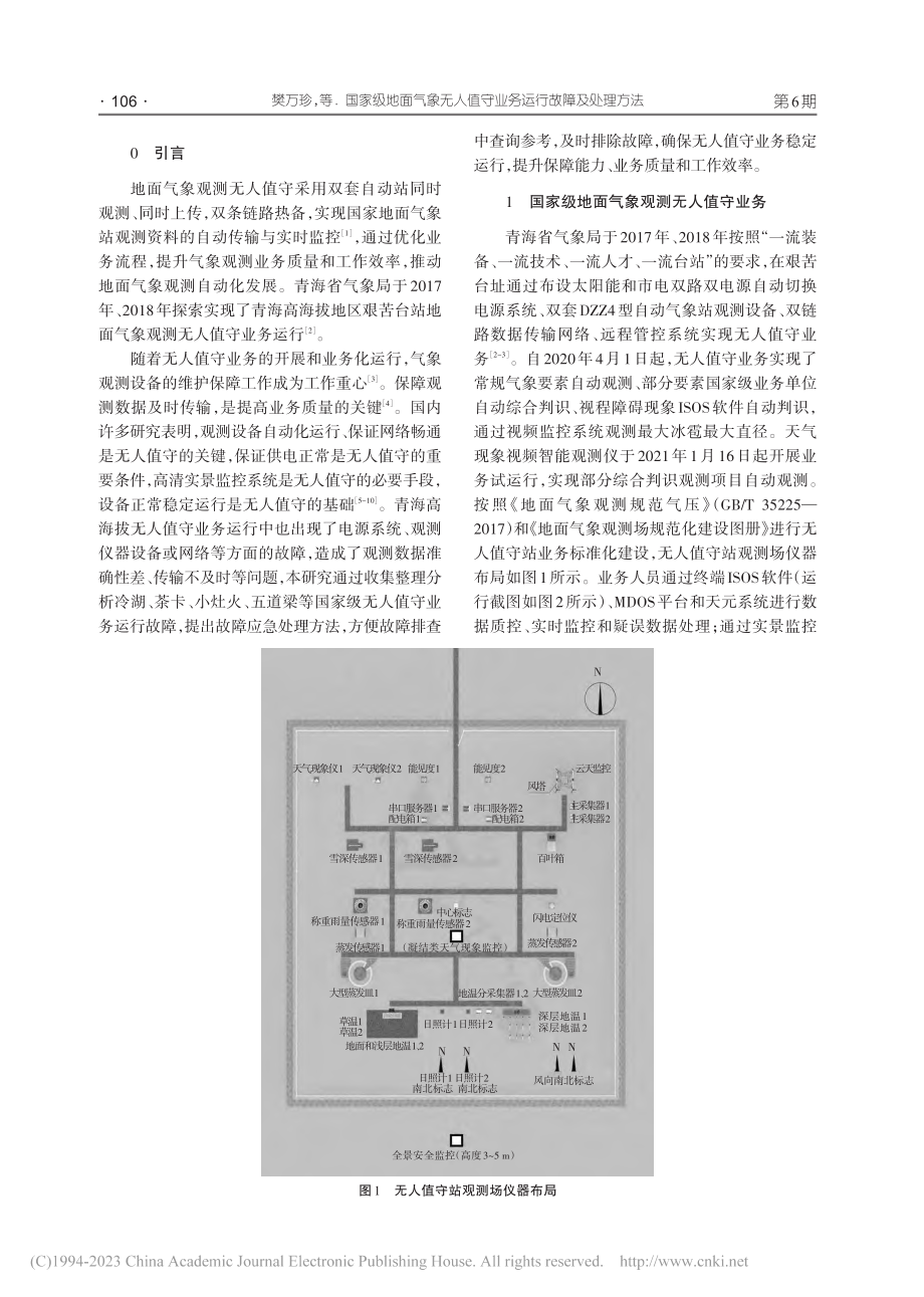 国家级地面气象无人值守业务运行故障及处理方法_樊万珍.pdf_第2页