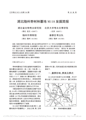 湖北随州枣树林墓地M118发掘简报_陈虎_.pdf