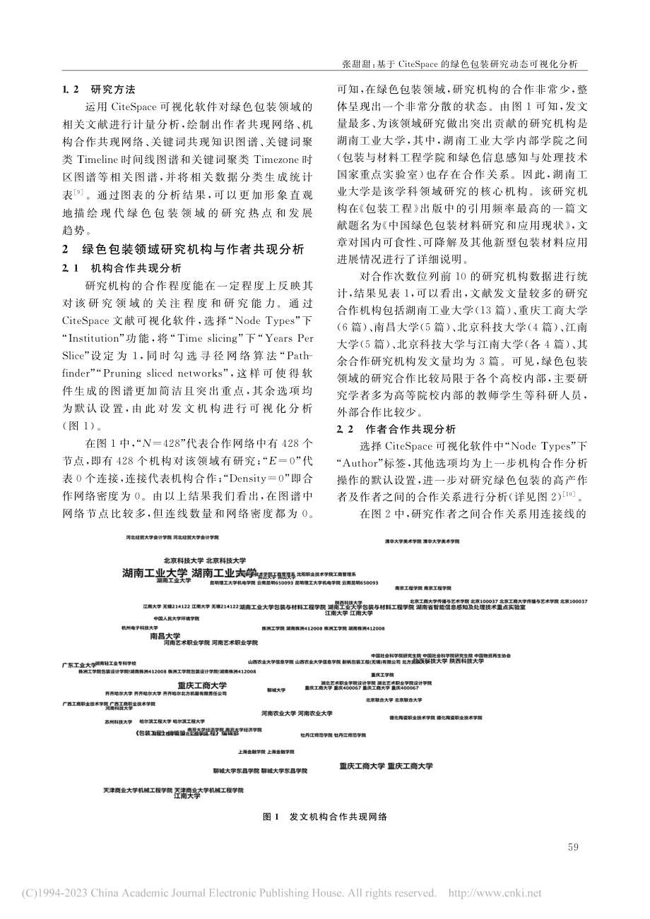 基于CiteSpace的绿色包装研究动态可视化分析_张甜甜.pdf_第2页