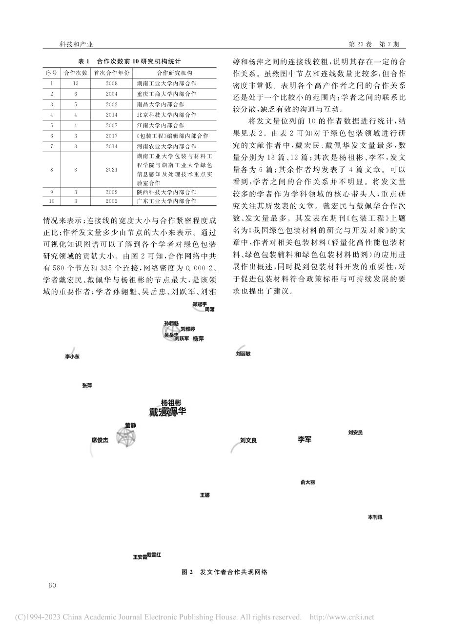 基于CiteSpace的绿色包装研究动态可视化分析_张甜甜.pdf_第3页