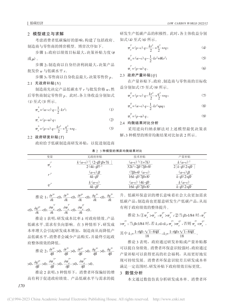 低碳供应链政府补贴策略研究_程春龙.pdf_第2页