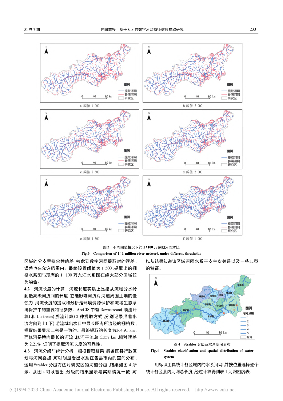 基于GIS的数字河网特征信息提取研究_钟国雄.pdf_第3页