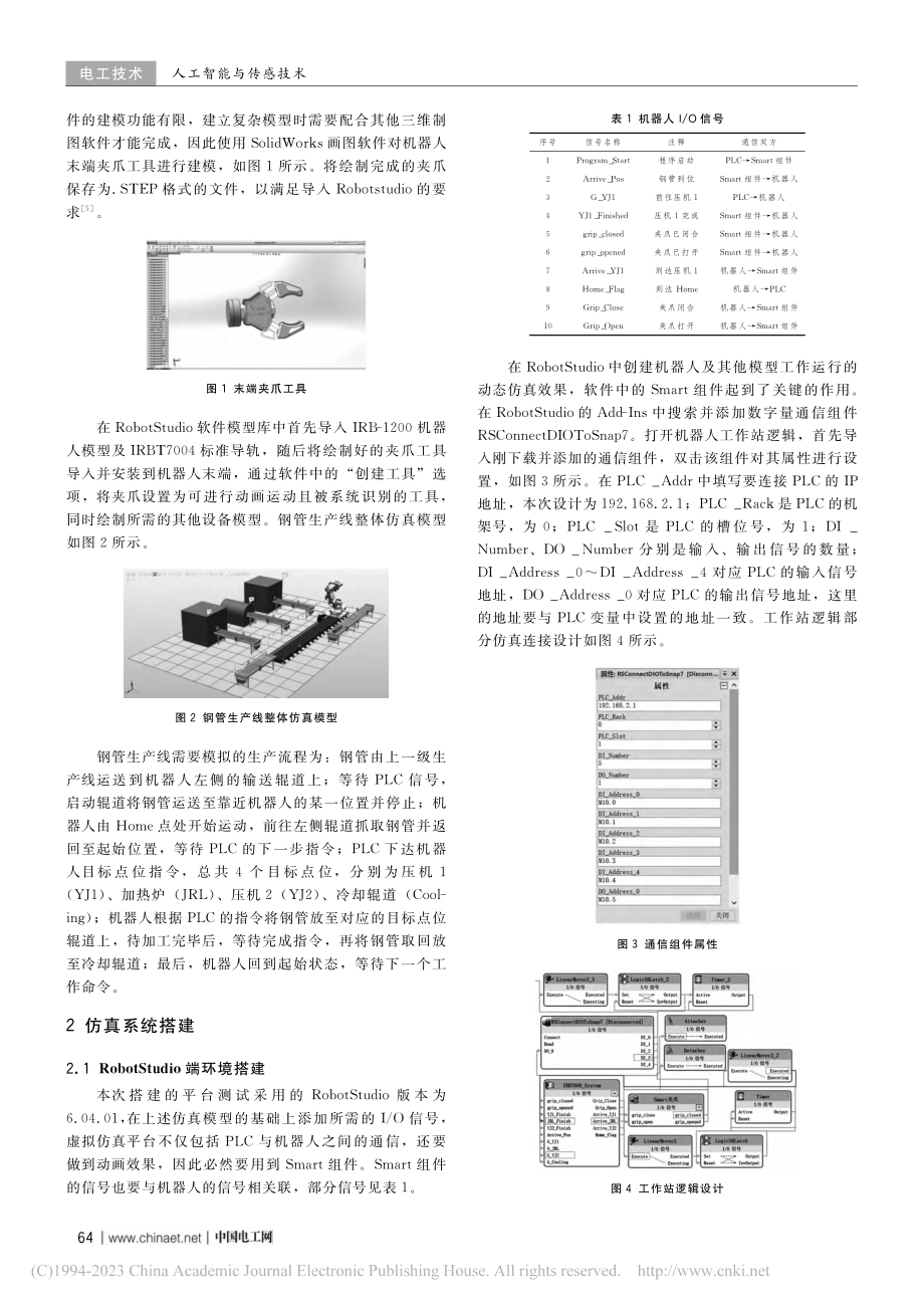 基于RobotStudio...IM的联合虚拟仿真平台研究_吴绍坤.pdf_第2页