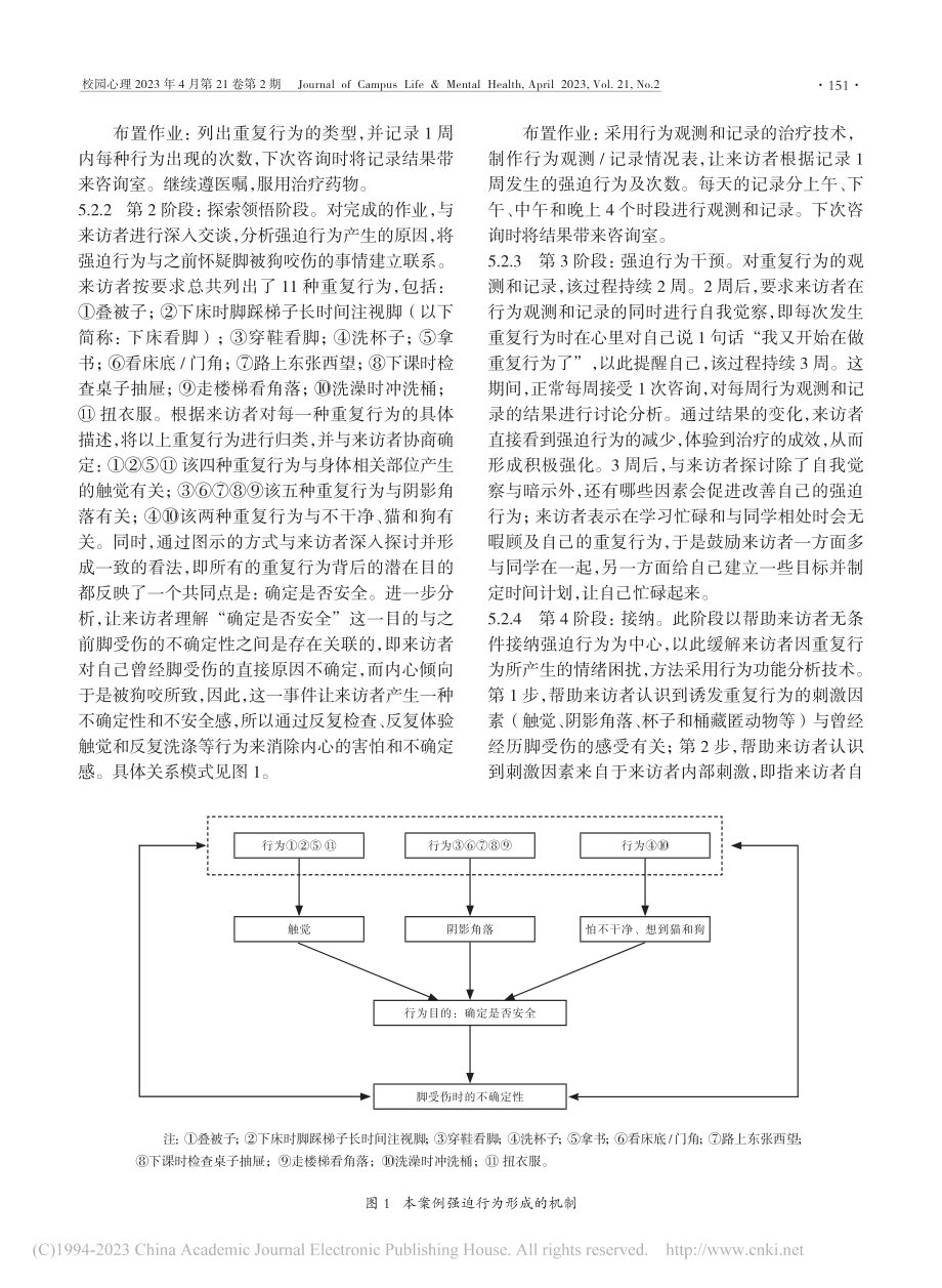 大学生强迫行为的案例分析及心理干预1例_阳秀英.pdf_第3页