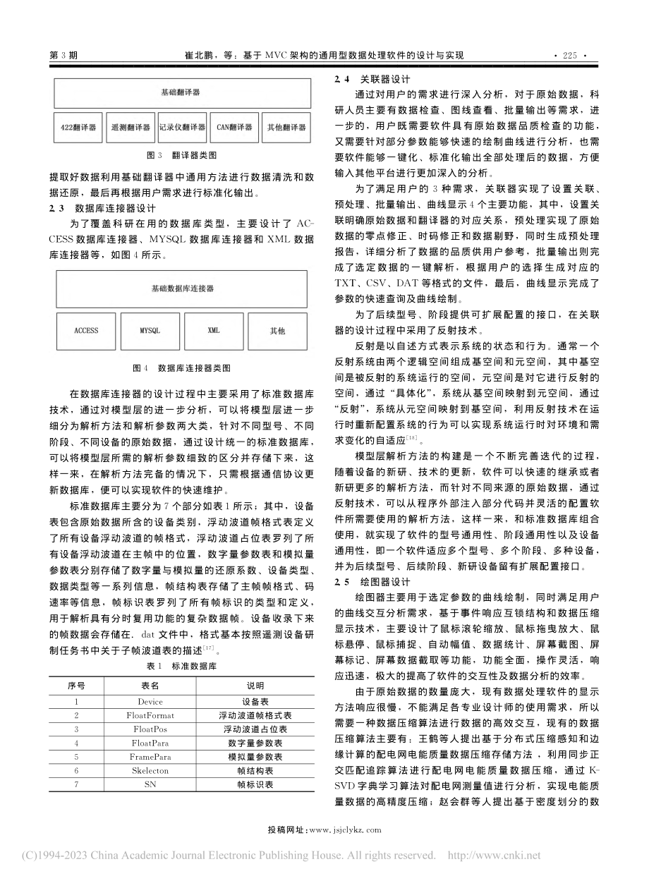 基于MVC架构的通用型数据处理软件的设计与实现_崔北鹏.pdf_第3页